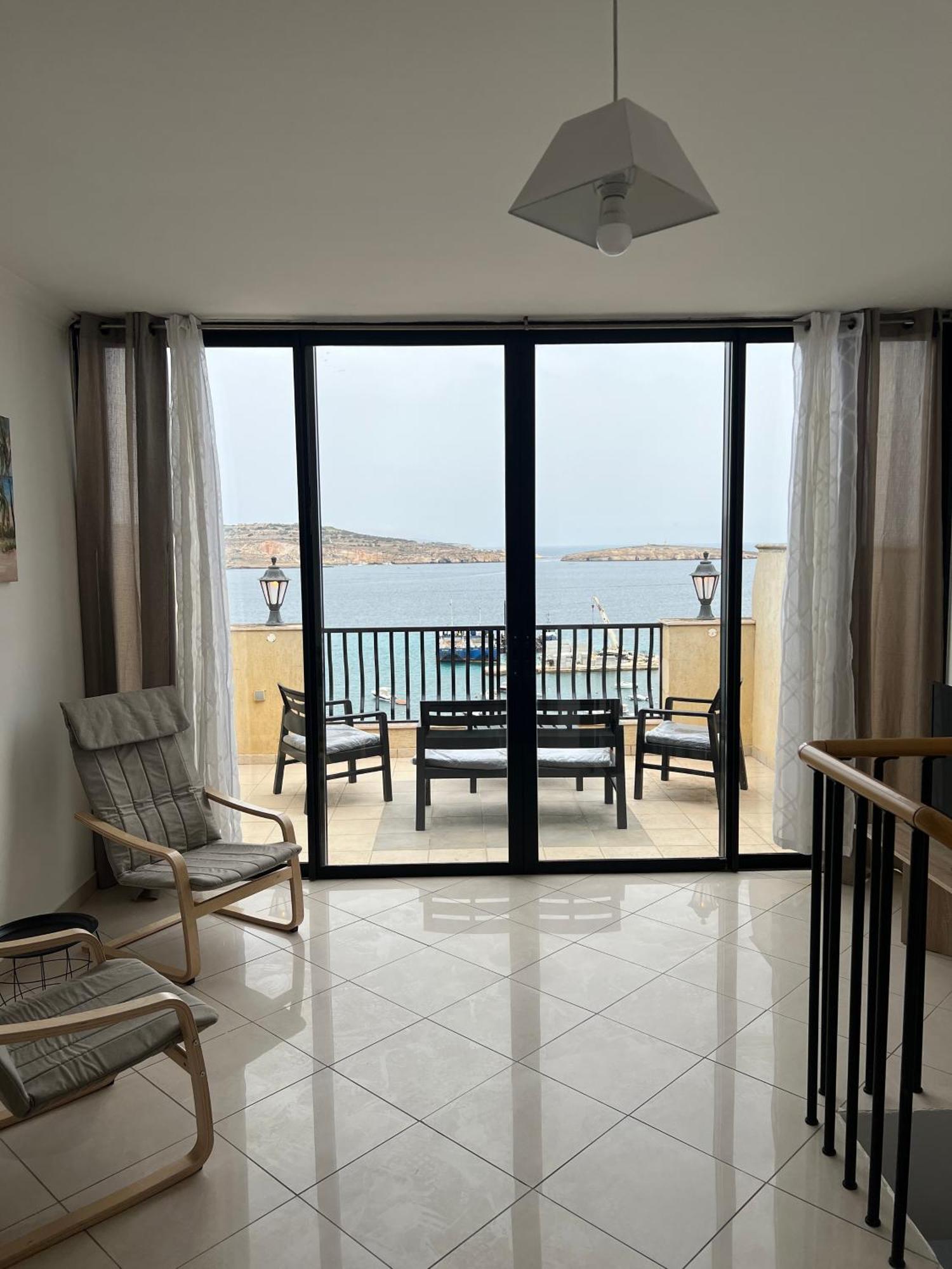 Ferienwohnung Sea View Penthouse St. Paul's Bay Exterior foto
