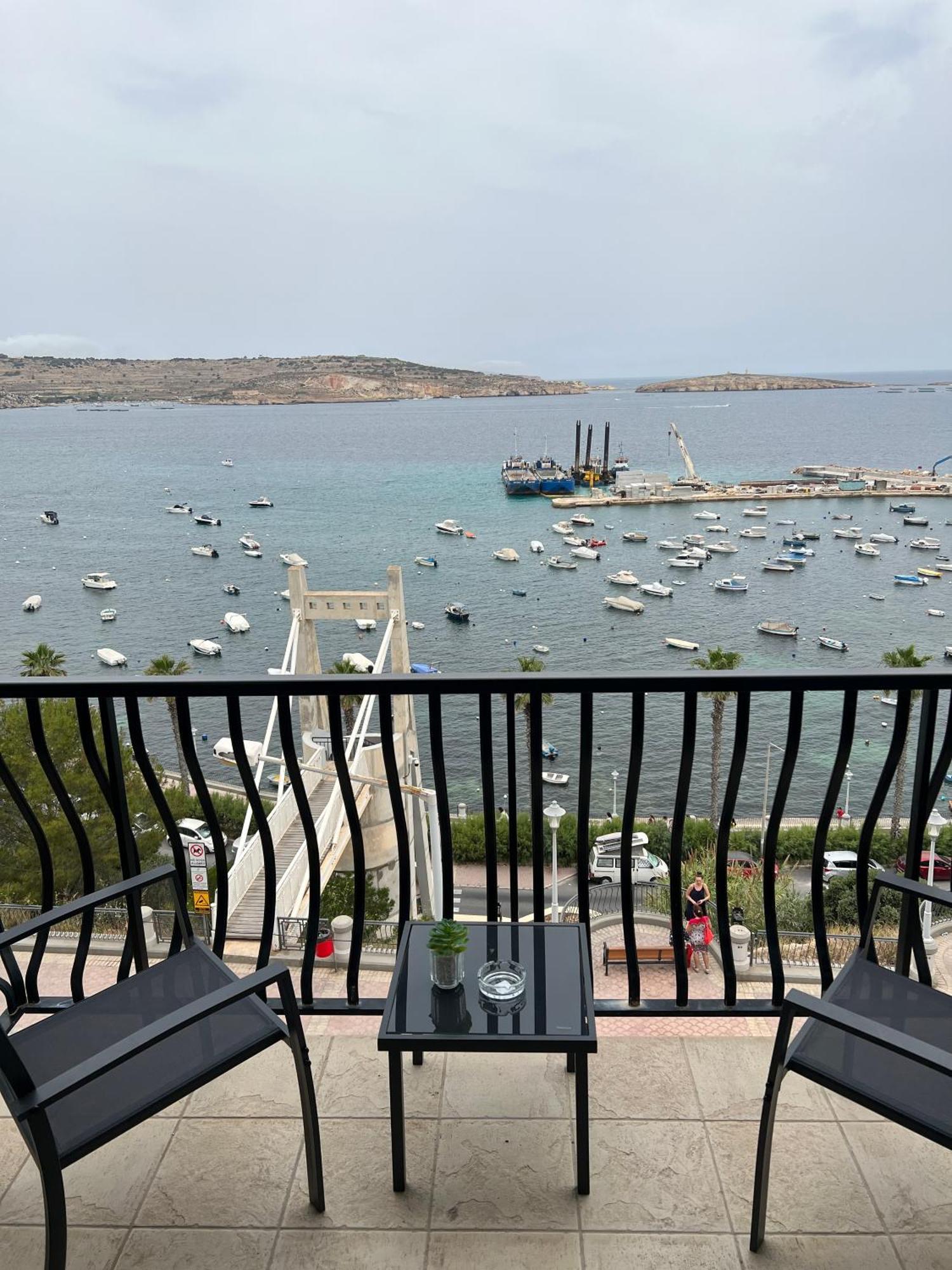 Ferienwohnung Sea View Penthouse St. Paul's Bay Exterior foto