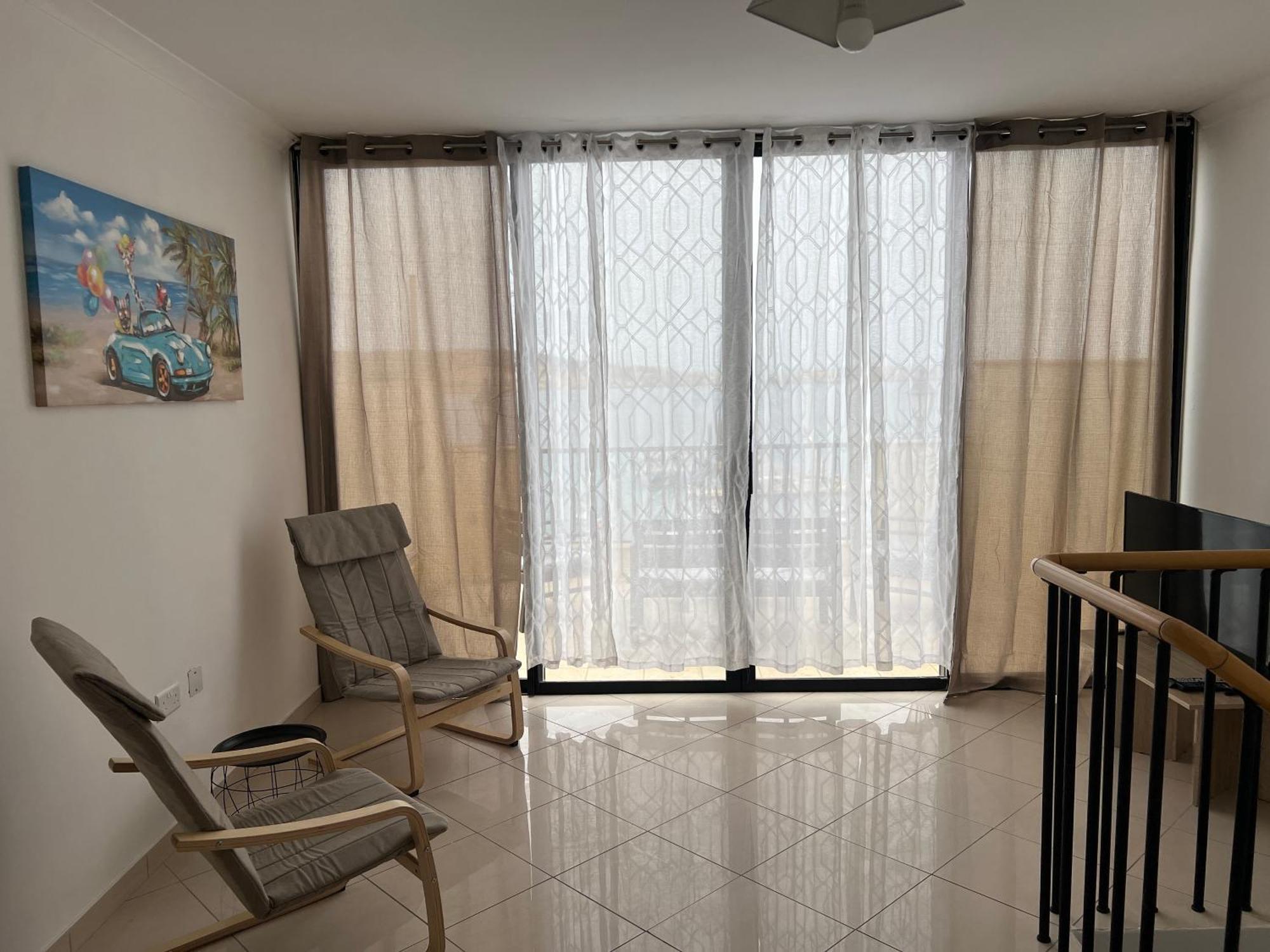 Ferienwohnung Sea View Penthouse St. Paul's Bay Exterior foto